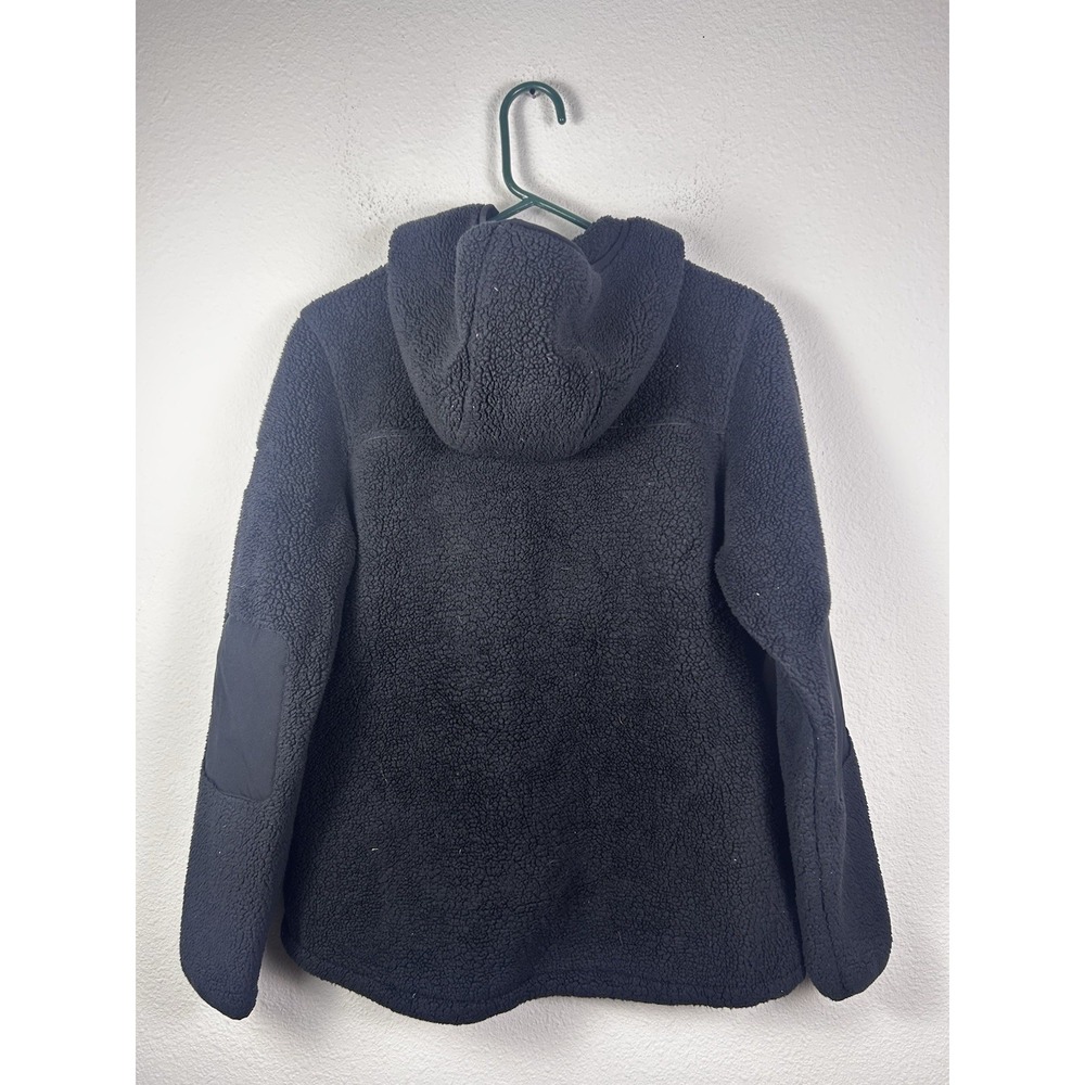THE NORTH FACE Campshire Sherpa Fleece 1/4 Zip black JACKET COAT sz M - Picture 6 of 6